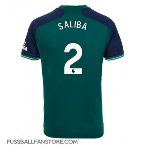 Arsenal William Saliba #2 Replik 3rd trikot 2023-24 Kurzarm